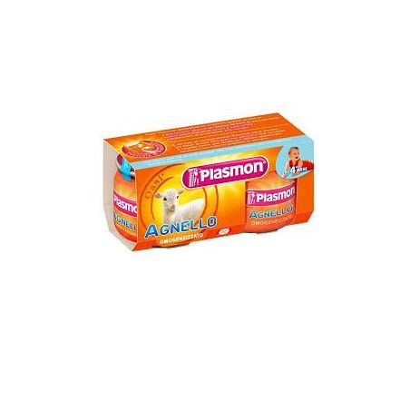 Plasmon Omogeneizzato Agnello 80 G X 2 Pezzi