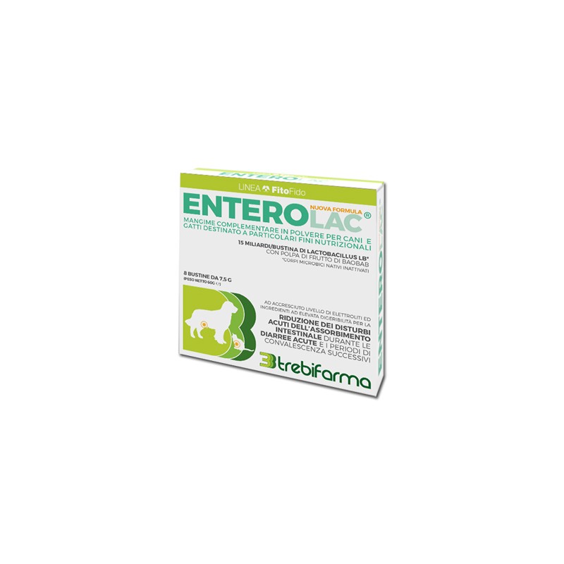 Trebifarma Enterolac Polvere 8 Bustine Da 7,5 G