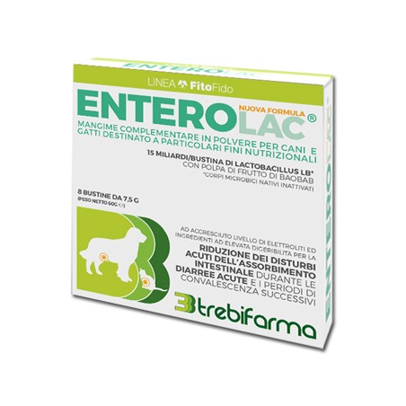 Trebifarma Enterolac Polvere 8 Bustine Da 7,5 G