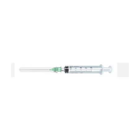 Pikdare Siringa Pic Con Ago Montato Sterile Monouso Capacita' 2,5ml Gauge21x1 1/2 Luer Centrale 1 Pezzo