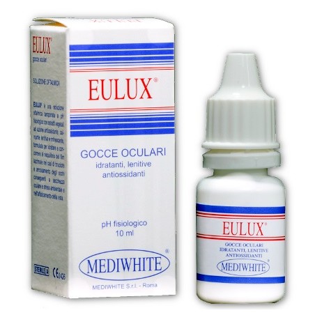 Mediwhite Eulux Gocce Oculari Naturali Vegetali Camomilla 10 Ml