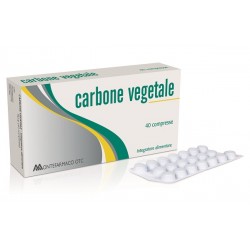 confezione 40 compresse carbone vegetale