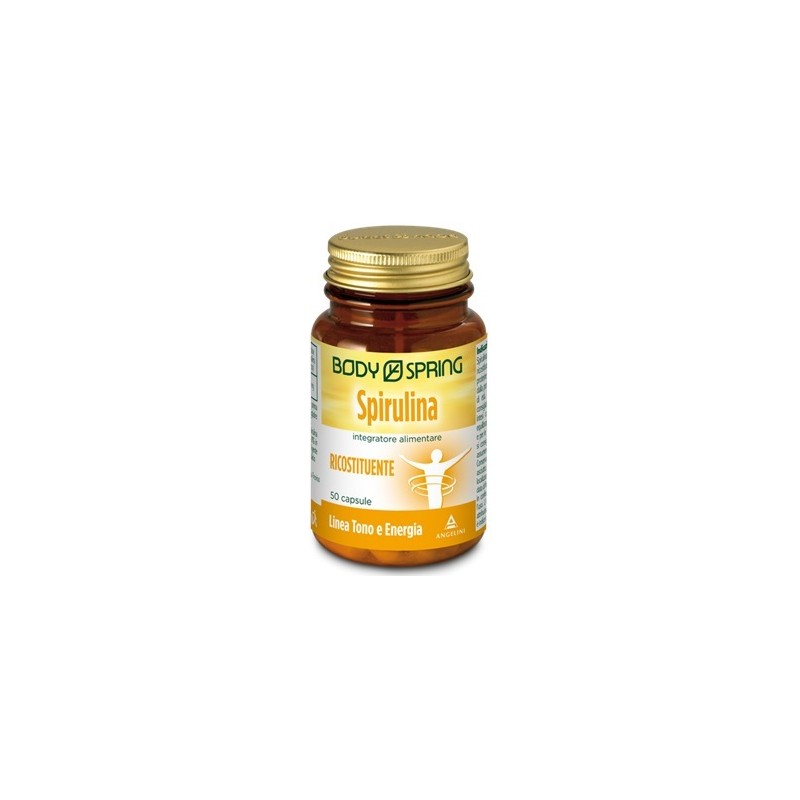 Angelini Body Spring Spirulina 50 Capsule