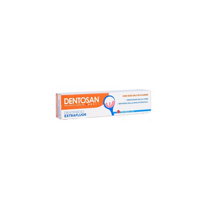 Recordati Dentosan Extrafluor Dentifricio 75 Ml