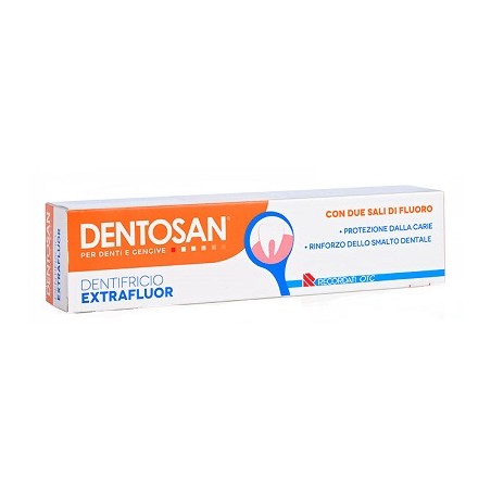 Recordati Dentosan Extrafluor Dentifricio 75 Ml