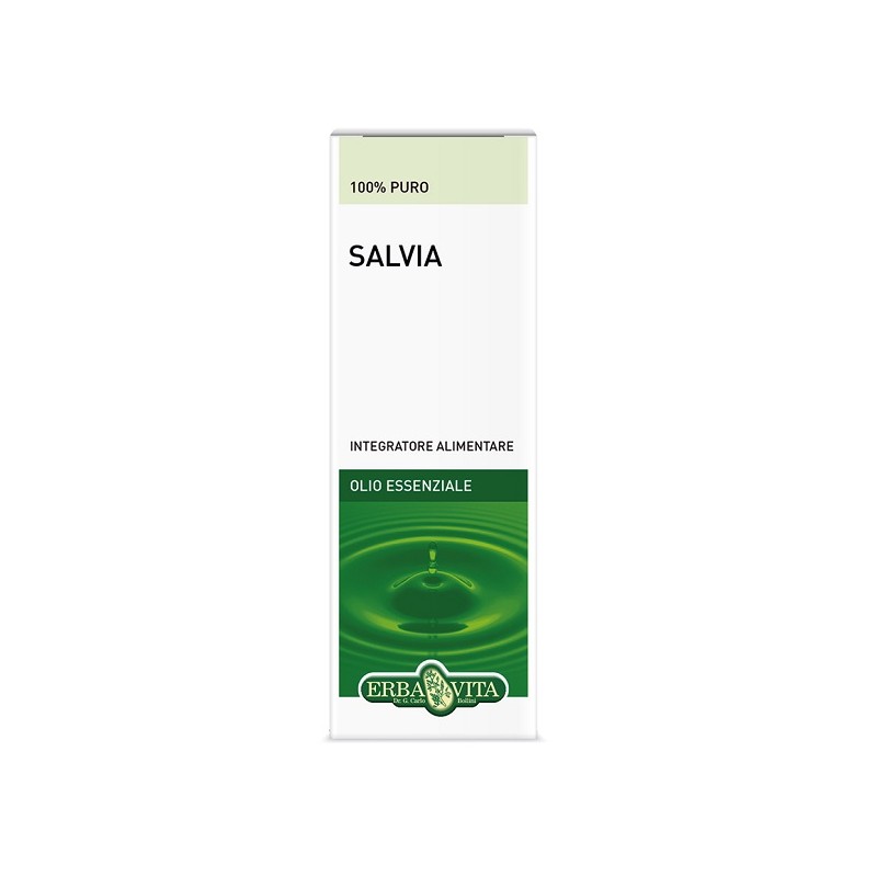 Erba Vita Group Salvia Olio Essenziale 10 Ml