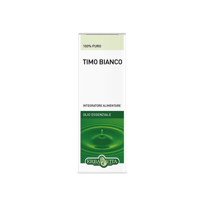 Erba Vita Group Timo Bianco Olio Essenziale 10 Ml