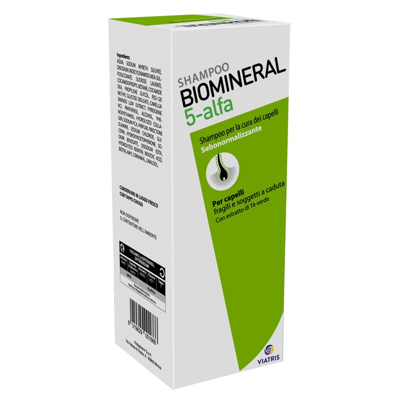 Meda Pharma Biomineral 5 Alfa Shampoo 200 Ml