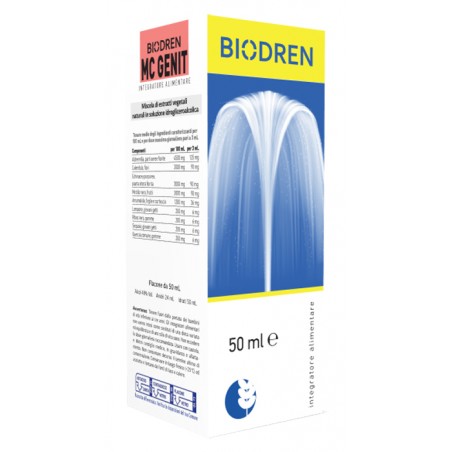 Biogroup Societa' Benefit Biodren Mc Genit Soluzione Idroalcolica 50 Ml