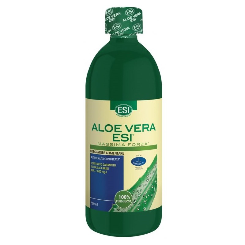 Esi Aloe Vera Succo Massima Forza 500 Ml