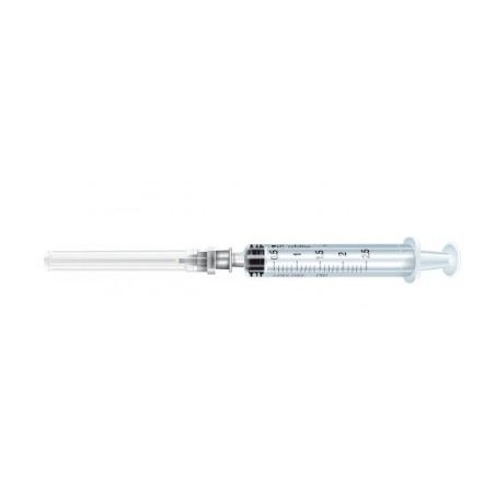 Pikdare Siringa Pic Monouso Sterile Con Ago Montato Gauge1,20x40 Luer Eccentrico Capacita 10ml 1 Pezzo