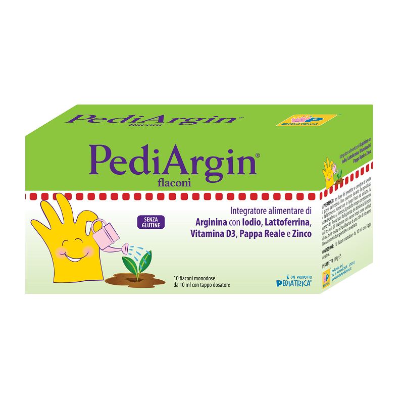 Pediatrica Pediargin 10 Flaconcini 10 Ml