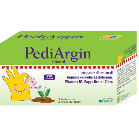 Pediatrica Pediargin 10 Flaconcini 10 Ml