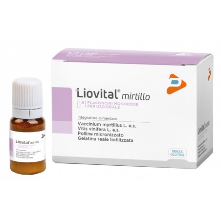 Pharma Line Liovital Mirtillo 8 Flaconcini 10 Ml