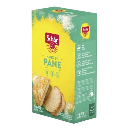 Dr. Schar Schar Mix B Preparato Pane Senza Lattosio 1 Kg + 20 G