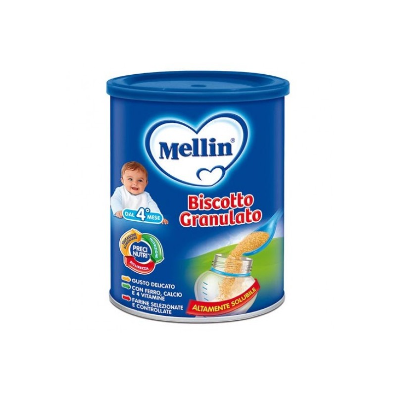 Danone Nutricia Soc. Ben. Mellin Biscotto Granulato 400 G Nuovo Formato