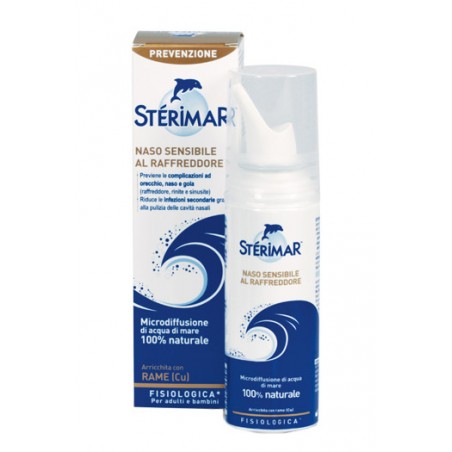 Laboratori Baldacci Sterimar Cu Naso Sensibile Al Raffreddore Spray 100 Ml