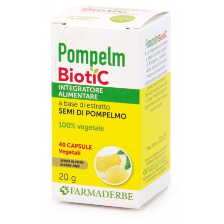 Farmaderbe Pompelmbiotic 40 Capsule