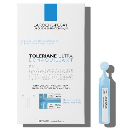 La Roche Posay-phas Toleriane Ultra Struccanti Monodosi 30 X 5 Ml