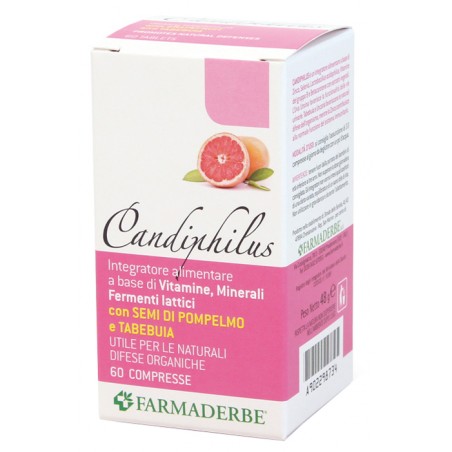 Farmaderbe Candiphilus 60 Compresse