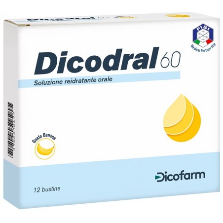 Dicodral 60 per la diarrea 12 Bustine