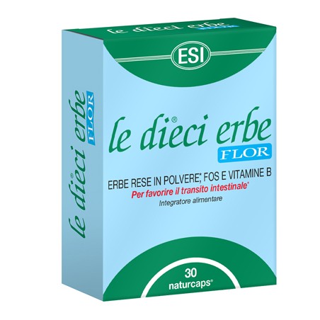 Esi Le Dieci Erbe Flor 30 Capsule