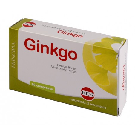 Kos Ginkgo Biloba Estratto Secco 60 Compresse