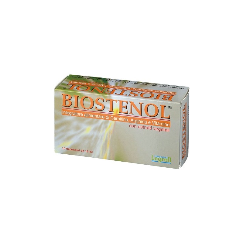 Laboratori Legren Biostenol 10 Flaconcini 15 Ml