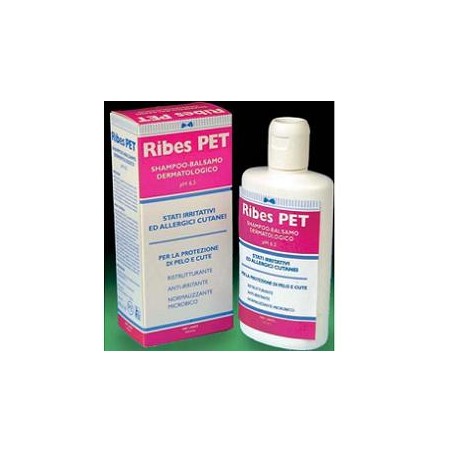 N. B. F. Lanes Ribes Pet Shampoo Balsamo Flacone 200 Ml