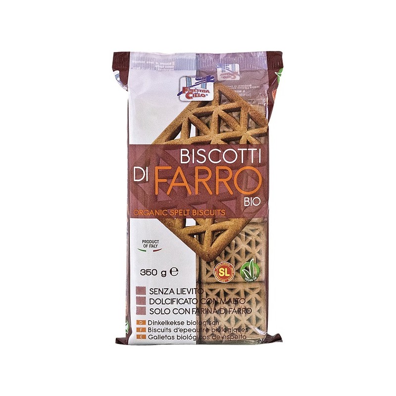 Biotobio Fsc Biscotti Di Farro Senza Lievito Bio 350 G