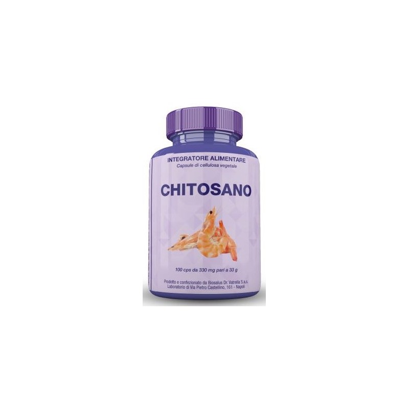 Biosalus Di Vatrella A. Chitosano 100 Capsule 330 Mg