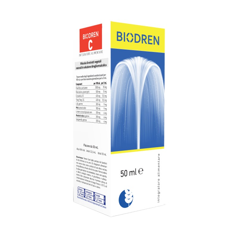 Biogroup Societa' Benefit Biodren C 50 Ml Soluzione Idroalcolica