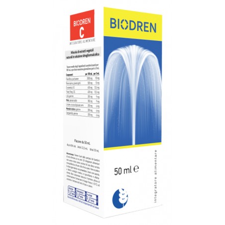 Biogroup Societa' Benefit Biodren C 50 Ml Soluzione Idroalcolica