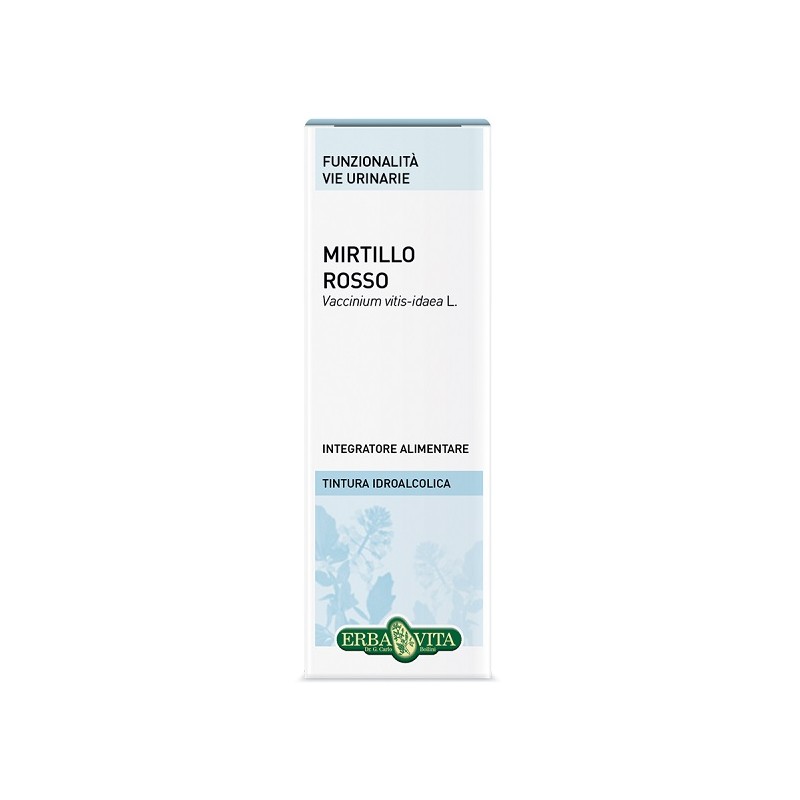 Erba Vita Group Mirtillo Rosso Foglie Soluzione Idroalcolica 50 Ml Ebv