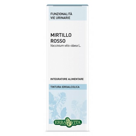 Erba Vita Group Mirtillo Rosso Foglie Soluzione Idroalcolica 50 Ml Ebv