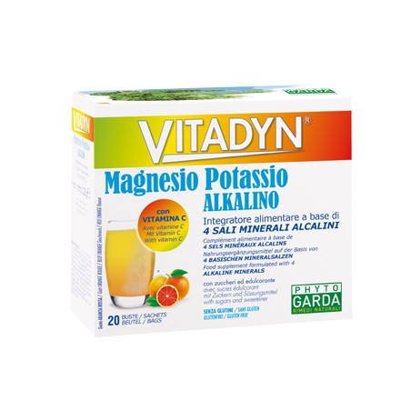 Named Vitadyn Magnesio Potassio Alkalino 20 Bustine