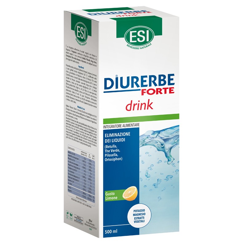 Esi Diurerbe Forte Drink Limone 500 Ml