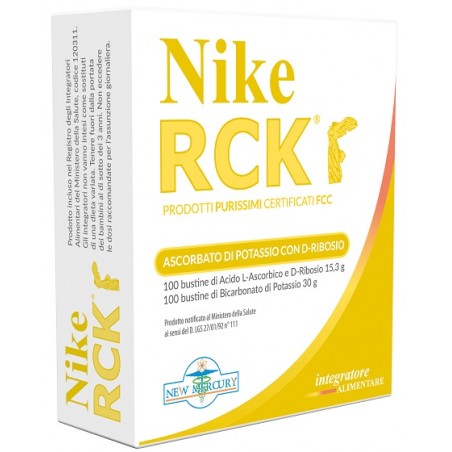 New Mercury Nike Rck Ascorbato Potassio + Ribosio 200 Bustine 45,30 G