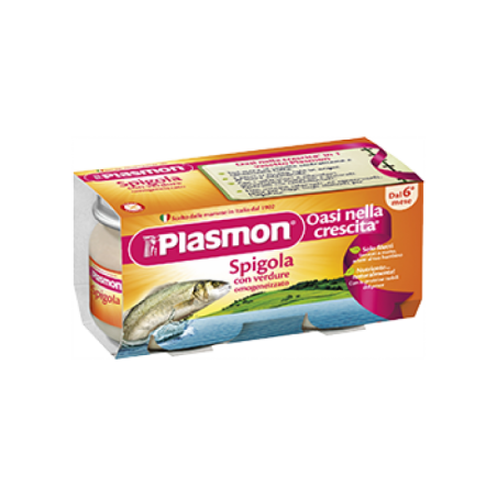 Plasmon Omogeneizzato Spigola Branzino 80 G X 2 Pezzi