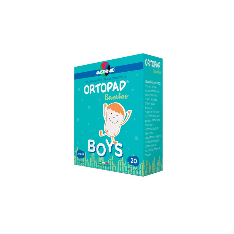 Pietrasanta Pharma Cerotto Oculare Per Ortottica Ortopad Boys 5x6,7 Cm 20 Pezzi