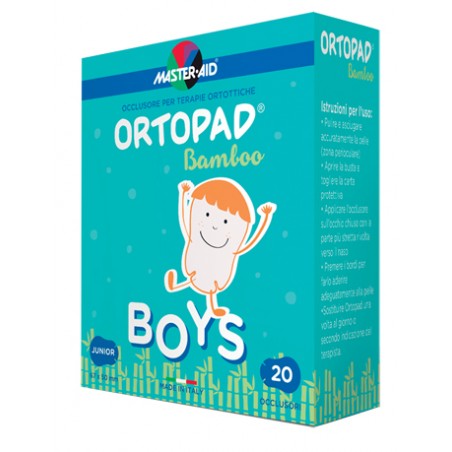 Pietrasanta Pharma Cerotto Oculare Per Ortottica Ortopad Boys 5x6,7 Cm 20 Pezzi