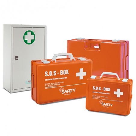 Safety Cassetta Pronto Soccorso Plastica Vuota Tipo C