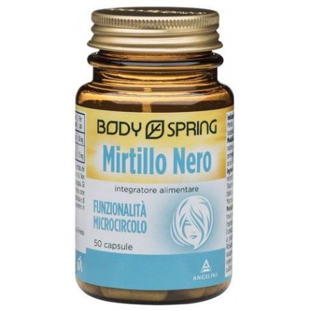 Angelini Body Spring Mirtillo Nero 50 Capsule