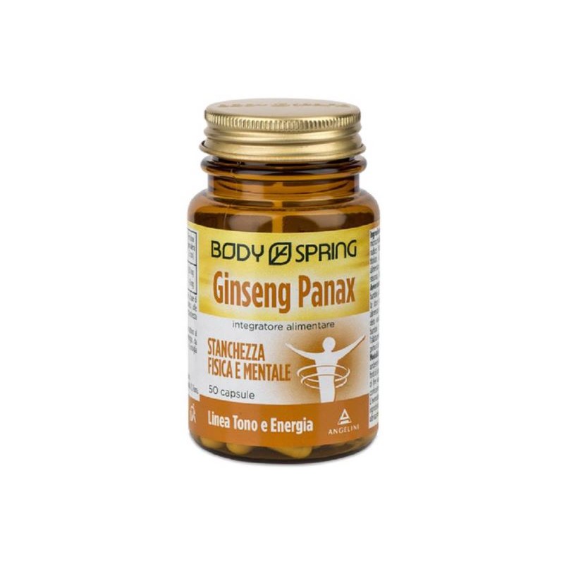 Angelini Body Spring Ginseng 50 Capsule