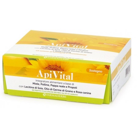 Farmaderbe Apivital 30 Flaconcini Da 20 Ml