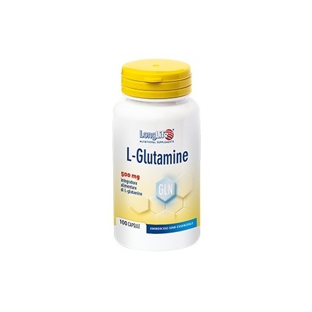 Longlife L-glutamine 100 Capsule