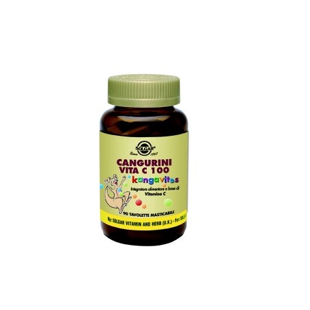 Solgar It. Multinutrient Cangurini Vitamina C 100 Compresse Masticabili