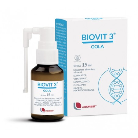 Uriach Biovit 3 Gola 1 Fiala 15 Ml Spray