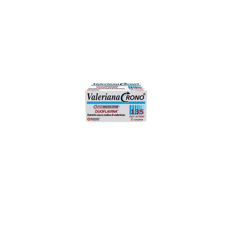 Chemist's Research Valeriana Crono 135 Con Duoflavina Fast Action 30 Compresse