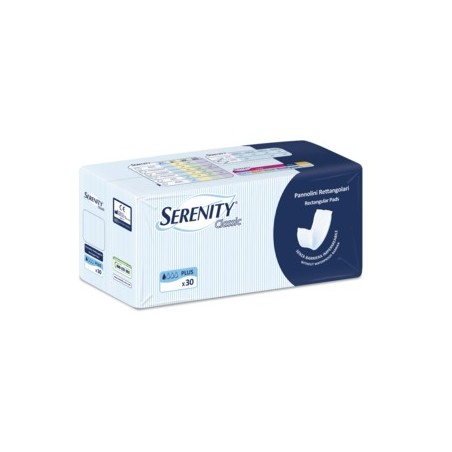 Pannolone Per Incontinenza Formato Rettangolare Senza Barriera Serenity 30 Pezzi